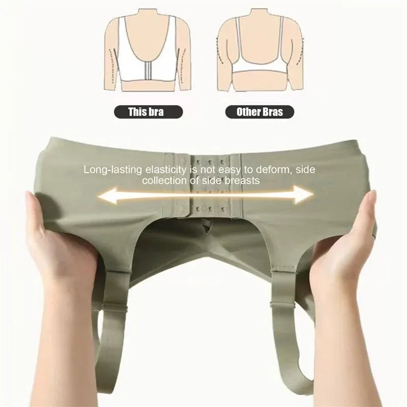 Seamless Anti-Sagging Jelly Strip Bra