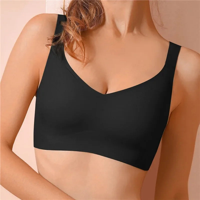 Seamless Anti-Sagging Jelly Strip Bra