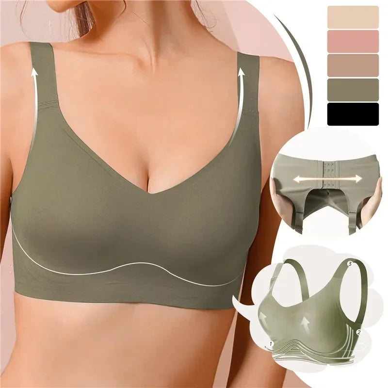 Seamless Anti-Sagging Jelly Strip Bra